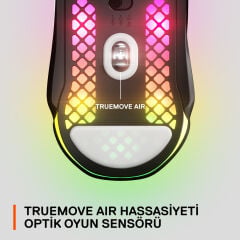 STEELSERIES Aerox 5 Wireless SSM62406 Optik 9 Tuş 18000 CPI RGB Siyah Kablosuz Gaming Mouse