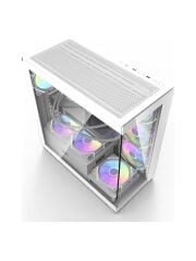AIGO DS900 Beyaz 850W 80+ Bronze ARGB Mid Tower Kasa