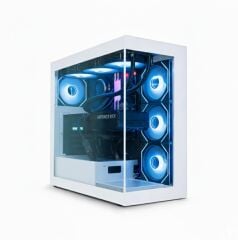 AIGO DS900 Beyaz 850W 80+ Bronze ARGB Mid Tower Kasa