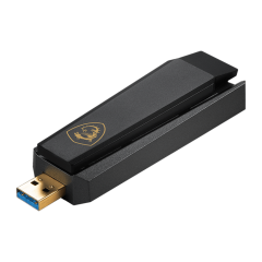 MSI AXE5400 5400 Mbps 2.4GHz-5GHz-6GHz WIFI 6E USB Adaptör