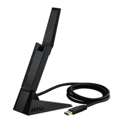 MSI AXE5400 5400 Mbps 2.4GHz-5GHz-6GHz WIFI 6E USB Adaptör