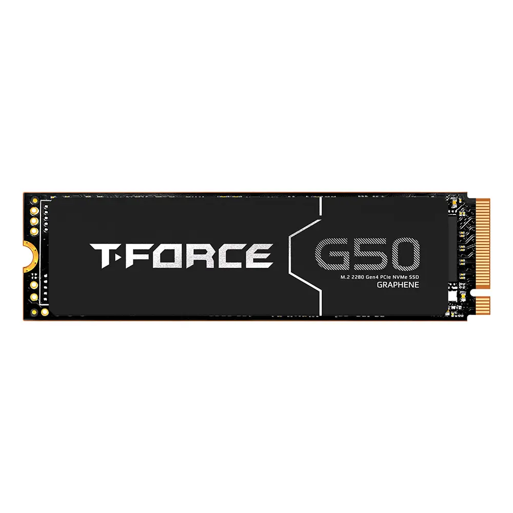 TEAM T-Force G50 512GB 5000-2500MBs NVMe PCIe Gen4x4 M.2 SSD TM8FFE512G0C129