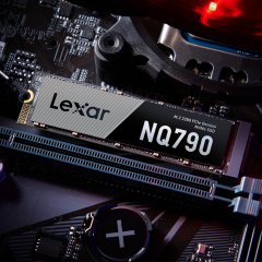 LEXAR NQ790 1TB Gen4x4 7000-6000MBs NVMe PCIe M.2 SSD LNQ790X001T-RNNNG