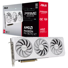 ASUS PRIME Radeon RX 9070XT 16GB PRIME-RX9070XT-O16G-WHITE GDDR6 256Bit Ekran Kartı