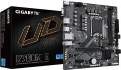 GIGABYTE B760M-E Intel B760 Soket 1700 DDR5 7200MHz mATX Anakart