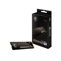 MSI SPATIUM M470 PRO 1TB 6000-4500MBs PCIe Gen 4.0 NVMe M.2 2280 SSD