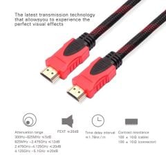 SENSEI S-N14015 2K 1.4V 3D 1.5 METRE ALTIN UÇLU ÖRGÜLÜ HDMI KABLO