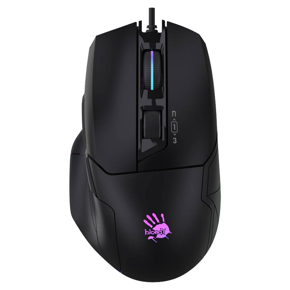 A4 TECH Bloody W70 MAX 10000DPI Siyah Kablolu RGB Gaming Mouse