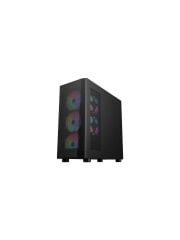 1ST PLAYER FD5-M SİYAH 600W 80+ ARGB 4X12CM FAN CAM MESH M-ATX KASA