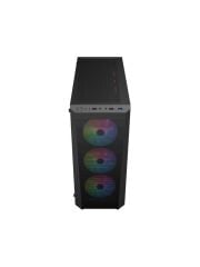 1ST PLAYER FD5-M SİYAH 600W 80+ ARGB 4X12CM FAN CAM MESH M-ATX KASA