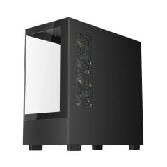 1ST PLAYER MIKU Mİ5 SİYAH 750W 80+ ATX 3.1 SILVER ARGB 6 FAN CAM M-ATX KASA