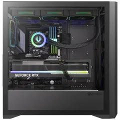 BITFENIX Sepii Black 750W 80+ Bronze PSU 4x120mm FRGB Fan ATX Temperli Cam Siyah Gaming Kasa