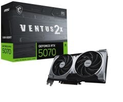 MSI GeForce RTX 5070 12G VENTUS 2X OC GDDR7 192Bit DX12 DLSS 4 Ekran Kartı