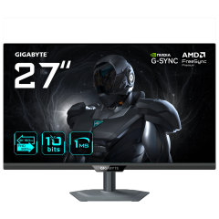 GIGABYTE G27UP 27 4K 160Hz-FHD 320Hz Dual Mode 1ms HDR Ready UHD SS IPS Pivot Monitör