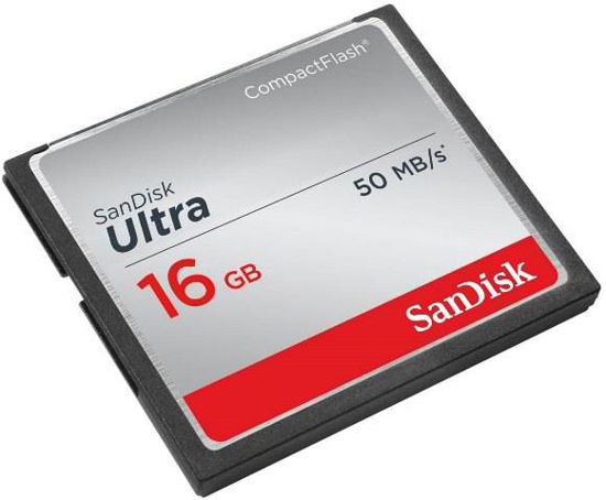 16 GB CF KART 50Mb/s ULTRA SANDISK SDCFHS-016G-G46 resmi