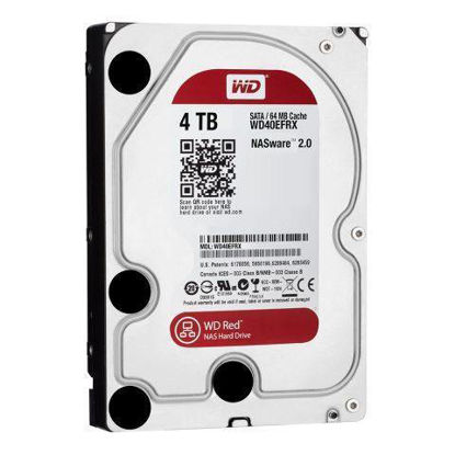 WD Red 3,5 SATA III 6Gb/s 4TB 64MB 7/24 NAS WD40EFRX resmi