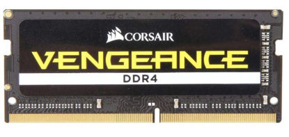 CORSAIR CMSX4GX4M1A2400C16 4GB (1x4GB) DDR4 2400MHz CL16 VENGEANCE BLACK LPX SOGUTUCUSUZ SODIMM BELLEK resmi