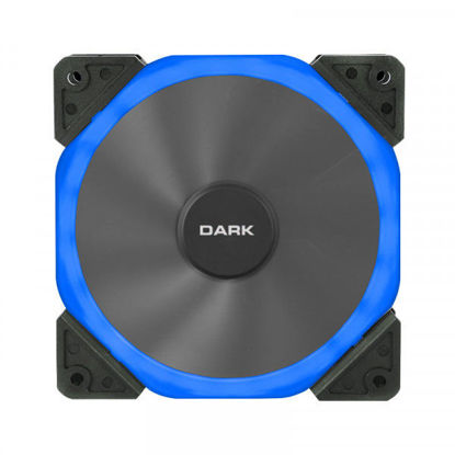 DARK 120mm Solid RING Mavi LED Fan resmi