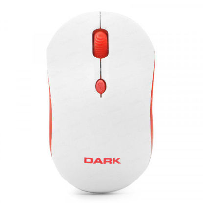 DARK MSW100W Wireless Notebook Mouse - Kırmızı/Beyaz DK-AC-MSW100W resmi
