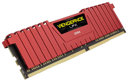 CORSAIR CMK8GX4M1A2400C16R 8GB DDR4 2400MHz CL16 VENGEANCE RED LPX SOĞUTUCULU DIMM BELLEK resmi