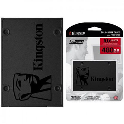 KINGSTON SSD 480GB 2.5'' 500/450 MB/s 100MM SATA3 SA400 resmi