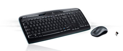 LOGITECH Kablosuz Q Multimedya TR Siyah Klavye,Mouse Set resmi