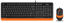 A4 TECH F1010 Q Türkçe Siyah/Turuncu Multimedya Set (Klavye-Mouse) resmi
