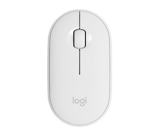 LOGITECH Pebble M350 1000DPI Kablosuz Beyaz Mouse resmi