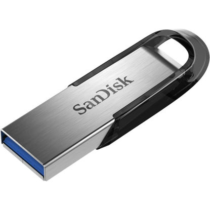 SANDISK 64GB Ultra Flair USB3.0 Gümüş USB Bellek SDCZ73-064G-G46 resmi