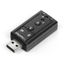 TX USB2.0 7.1 Stereo Ses Efektli Ses Kartı TXACUSC72 resmi
