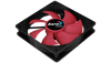 AEROCOOL Force 12cm Kırmızı Sessiz Fan AE-CFFR120RD resmi