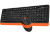 A4 TECH FG1010 Turucu Kablosuz SET Q Türkçe Multimedya Klavye+Mouse resmi