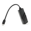 DARK USB3.1 TYPE-C GIGABIT LAN ETHERNET AĞ DÖNÜŞTÜRÜCÜ DK-AC-U31XGLAN resmi