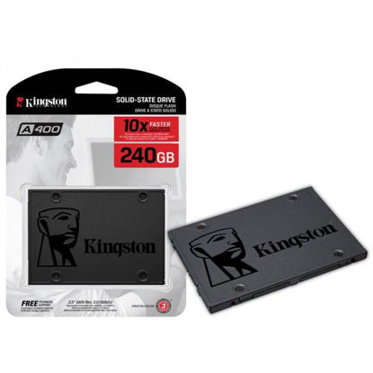 KINGSTON SSD 240GB 2.5'' 500/350 MB/s 100MM SATA3 SA400 resmi