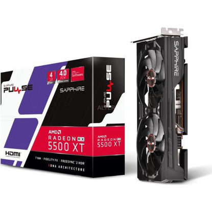 SAPPHIRE AMD Radeon RX5500 XT Pulse 4GB 128 Bit GDDR6 PCI-E 4.0 Ekran Kartı 11295-03-20G resmi
