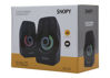 Snopy SN-X23 2.0 Multimedia RGB Işıklı 3Wx2 Siyah USB Speaker resmi