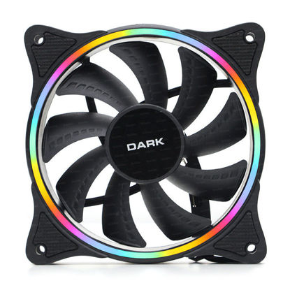 DARK 12cm Solid FRGB Fan (Diamond Pro Fan) DKCF126F resmi