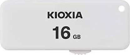 KIOXIA USB 16 GB U203 USB2.0 BELLEK WHITE LU203W016GG4 resmi