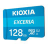 KIOXIA 128GB EXCERIA MicroSD C10 U1 UHS1 R100 Hafıza kartı LMEX1L128GG2 resmi
