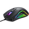 GAMENOTE MS1026 Kablolu RGB Gaming Mouse Siyah 6400DPI resmi