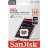 64GB MICRO SD ANDROID 140MB/S SANDISK SDSQUAB-064G-GN6MN resmi