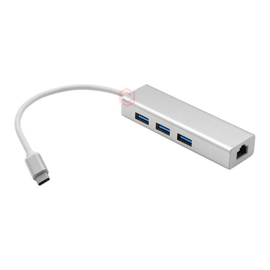 FRISBY FA-7666TC USB Type-C - USB3.0 + Gigabit Ethernet Adaptör resmi