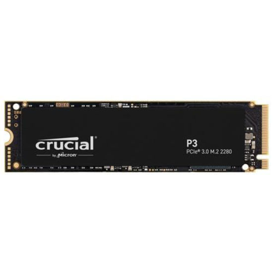 CRUCIAL P3 1TB SSD m.2 NVMe PCIe CT1000P3SSD8 3500 - 3000MBs , 2280 GEN3 resmi