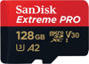 SANDISK 128GB Extreme PRO microSDXC UHS-I SDSQXCD-128G-GN6MA resmi