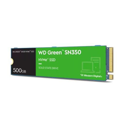 WD 500GB Green SN350 SSD m.2 NVMe WDS500G2G0C 2400-1500MBS resmi
