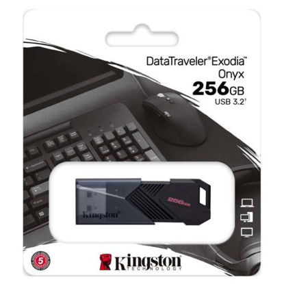 KINGSTON 256GB USB3.2 GEN1 DATA TRAVELER DTXON-256GB resmi